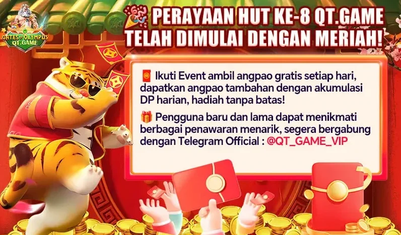 PERAYAAN HUT KE-8 QT.GAME
